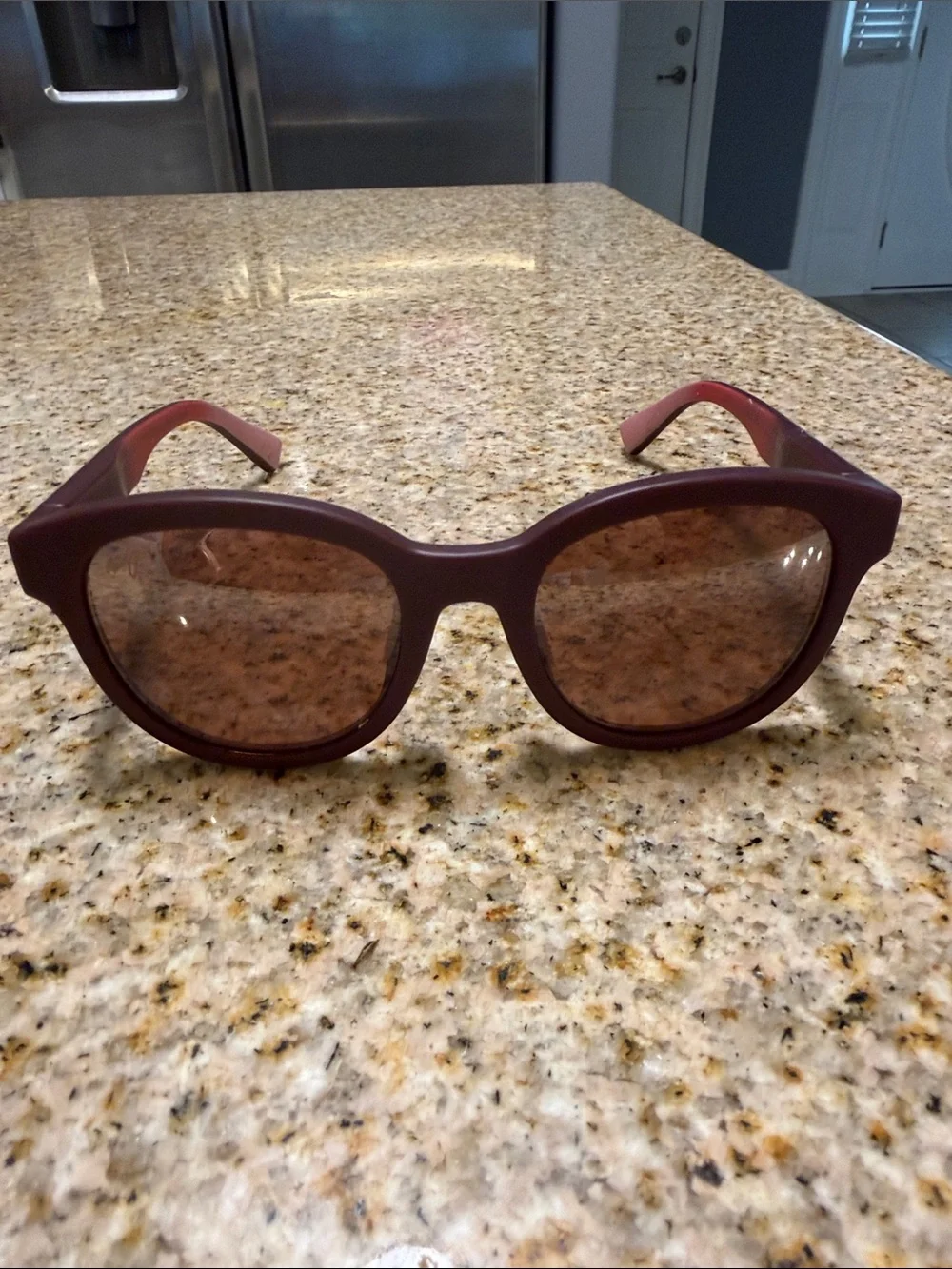 Maui Jim Women’s Matte Brown Frame Sunglasses with Brown Lenses